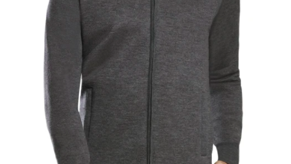 KNIT BOMBER JACKET